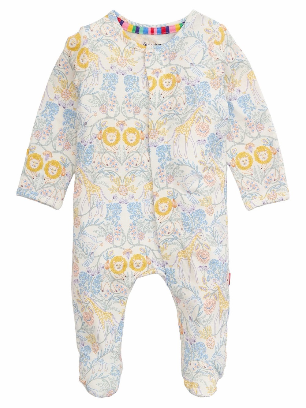 Magnetic Me Jungle Menagerie Animal Print Magnetic Footie 3-6mo